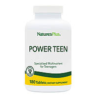 Мультивітаміни для Підлітків, Source of Life, Power Teen, Natures Plus, 180 таблеток