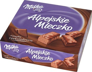 Цукерки Milka Alpejskie Mleczko Czekoladowym пташине молоко шоколадне, 330 г