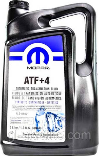 Трансмісійна олива для АКПП MOPAR ATF+4 5 л, 68218058AC