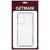 TPU чохол GETMAN Ease logo посилені кути Full Camera для Xiaomi Redmi Note 11S 5G, фото 3