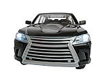 Машинка на радіокеруванні Lexus чорний, світло, 1:12 (5512-12), фото 8