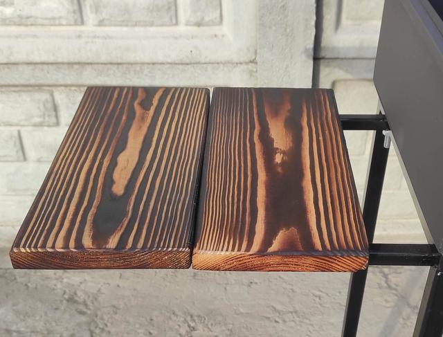 деревянный столик мангала Вулкан