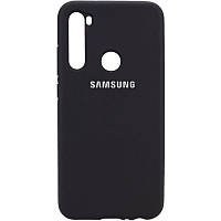 Чохол Silicone Cover Full Protective (AA) для Samsung Galaxy A21 Чорний / Black