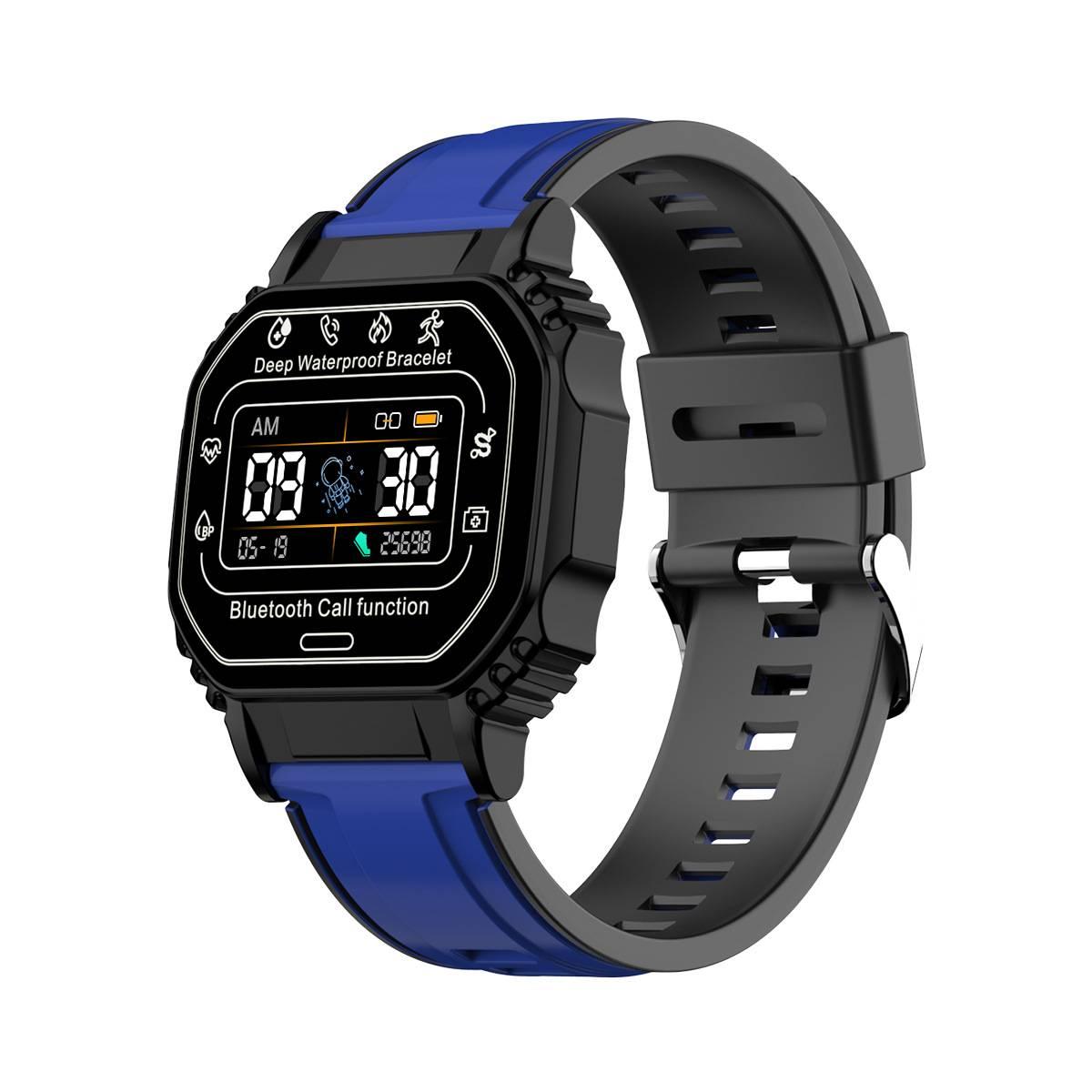 Смарт Часы Smart Watch B3-2 Умный Браслет с Функциями Пульсометра Синий ...