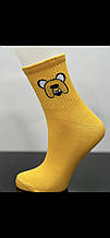 Шкарпетки з вишивкою Ведмедик