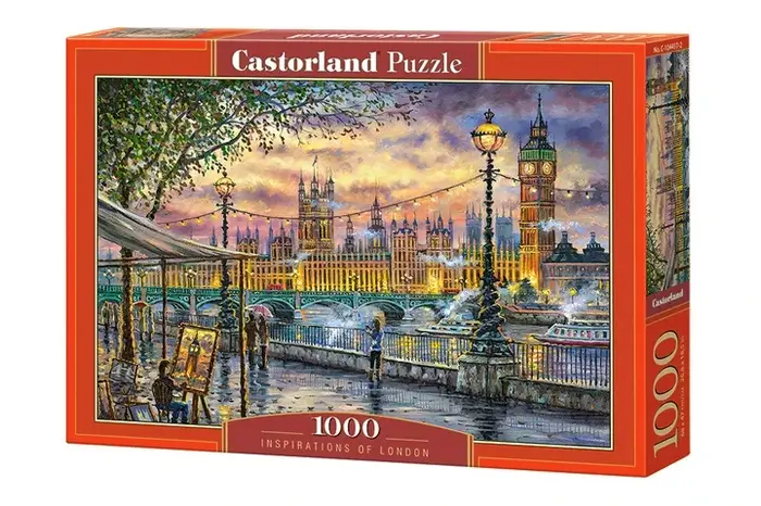 Пазлы Castorland 1000 элементов "Вдохновение Лондона" (C-104437) (ID ...