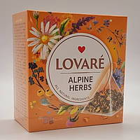 Травяной чай Lovare «Альпийские травы» в пирамидках 15х2г