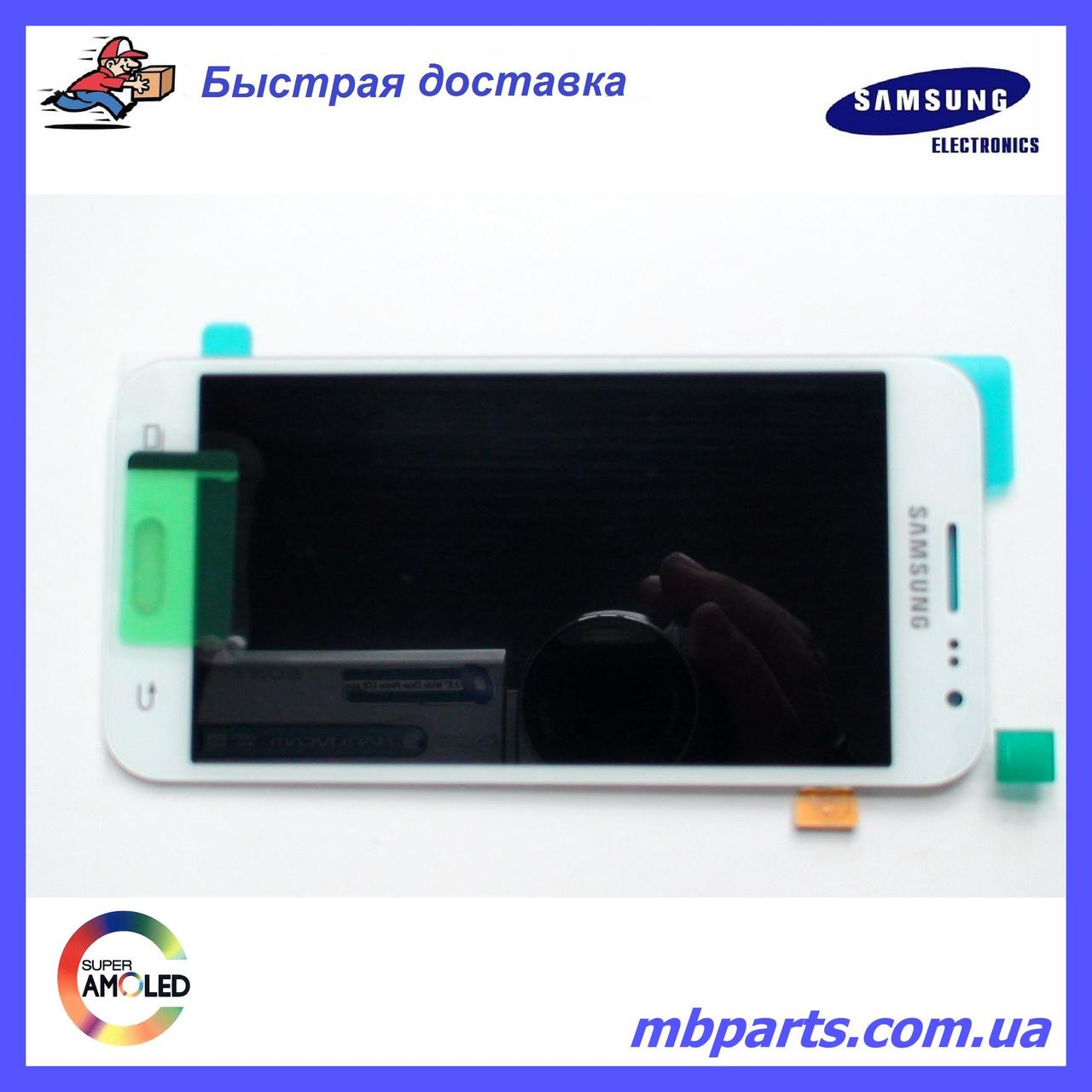 Дисплей із сенсором Samsung J200 Galaxy J2 White оригінал, GH97-17940A
