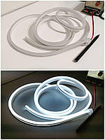 Світлодіодний неон FLEX ( Неон Флекс, FlexNeon). 120"-2835 12V Синій.!)