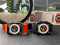 Смарт годинник Smart Watch GS8+ Ultra. Black 49mm з безпровідною зарядкою