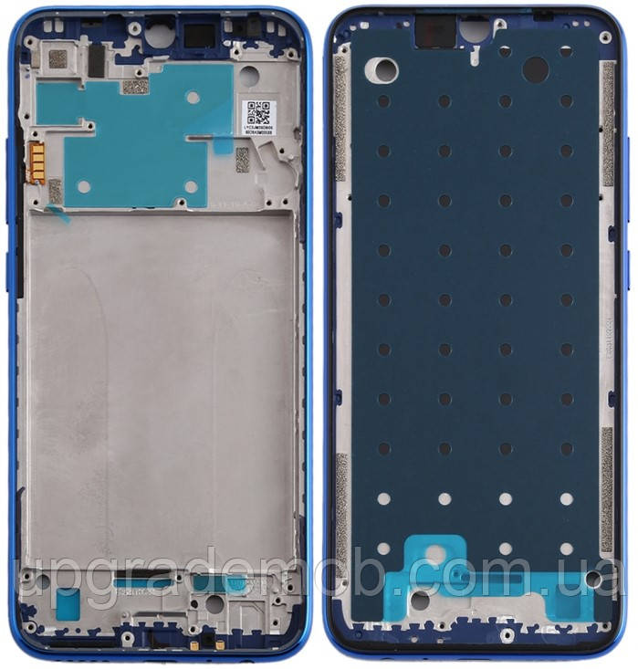 Рамка дисплея Xiaomi Redmi Note 8 синя Neptune Blue, фото 1