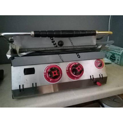 Газовий контактний гриль Silver 2135 LPG, фото 1