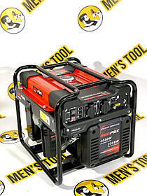 Інверторний бензиновий генератор RedFox FRGG40i 4000 Вт із ручками для перенесення