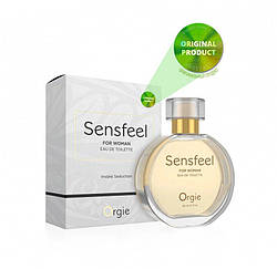 Жіноча туалетна вода orgie sensfeel + aprodisiac, 50 мл