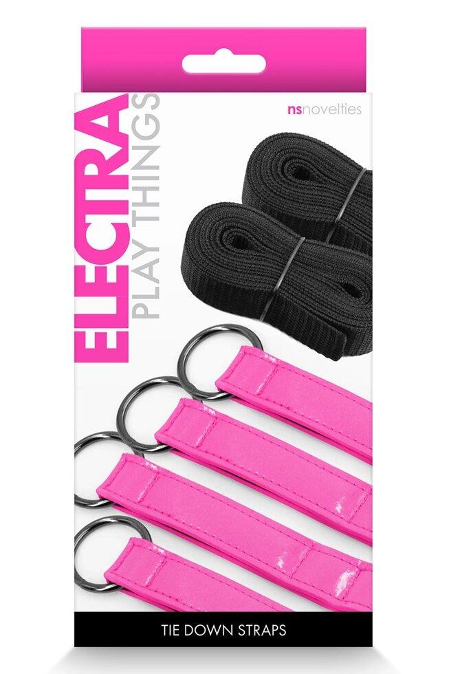 NOS Novelties Electra Lead Straps Rums Pink