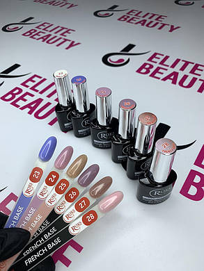 База для гель-лаку French base Roks 8 мл No24, фото 3