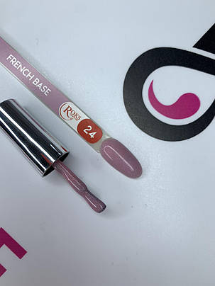 База для гель-лаку French base Roks 8 мл No24, фото 1