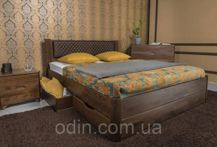 Ліжко Грейс з ящиками