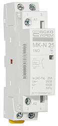Модульний контактор MK-N 1P 25A 1NO 220V