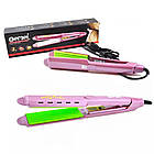 Плойка випрямляч для волосся Gemei GM 2957 прасок, фото 3
