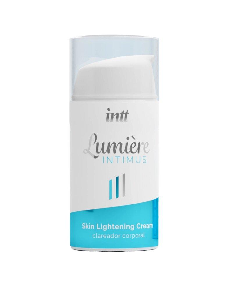 Крем для освітлення шкіри intt lumiere (15 мл) для всього тіла та інтимних зон, накопичувальний ефект