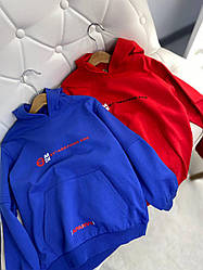Шкільна спортивна кофта з капюшоном худі для хлопчика GA-848 61, Синий, Для мальчиков, Весна Лето, 150 , 10 лет
