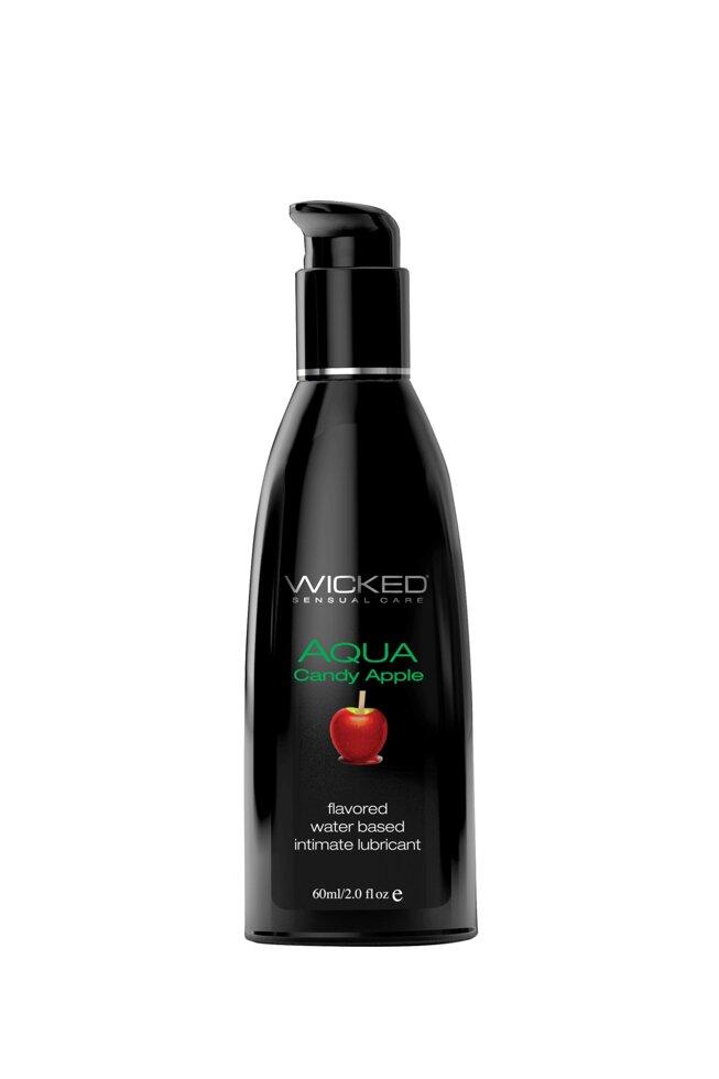 Їстівна мастила з яблуко -випромінювальною злею Aqua 60ml
