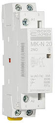 Модульний контактор MK-N 2P 20A 2NO 220V