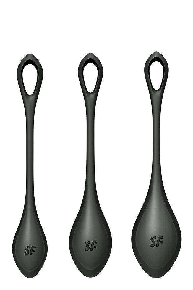 T360188 Набор вагинальных шариков Satisfyer Yoni Power 2 Black, фото 1