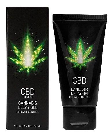 Подовжені кремові постріли - Гель затримки CBD Cannabis, 50 мл