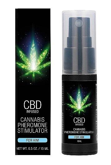 Духи з феромоновими знімками - стимулятор феромону CBD канабіс для нього, 15 мл