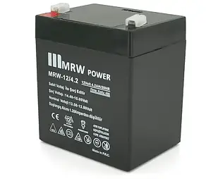 Акумуляторна батарея Mervesan MRW 12v/4.2A