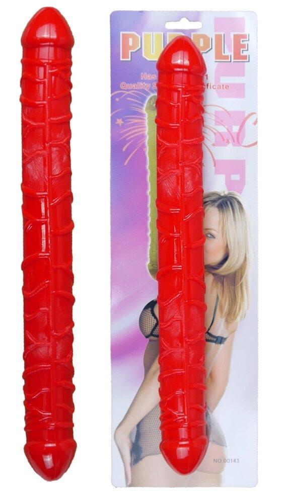 Серія Boss: Гнучкий подвійний Dong Red, BS6700090 Подвійний фальсифікатор