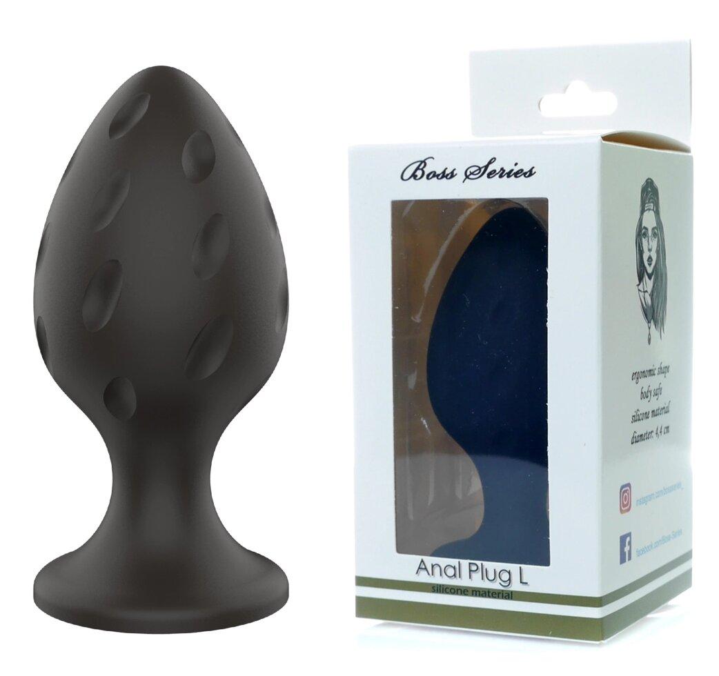 ANAL SILICONE SLAG Series - Силіконова анальна пробка L 4,4 см, BS7800021