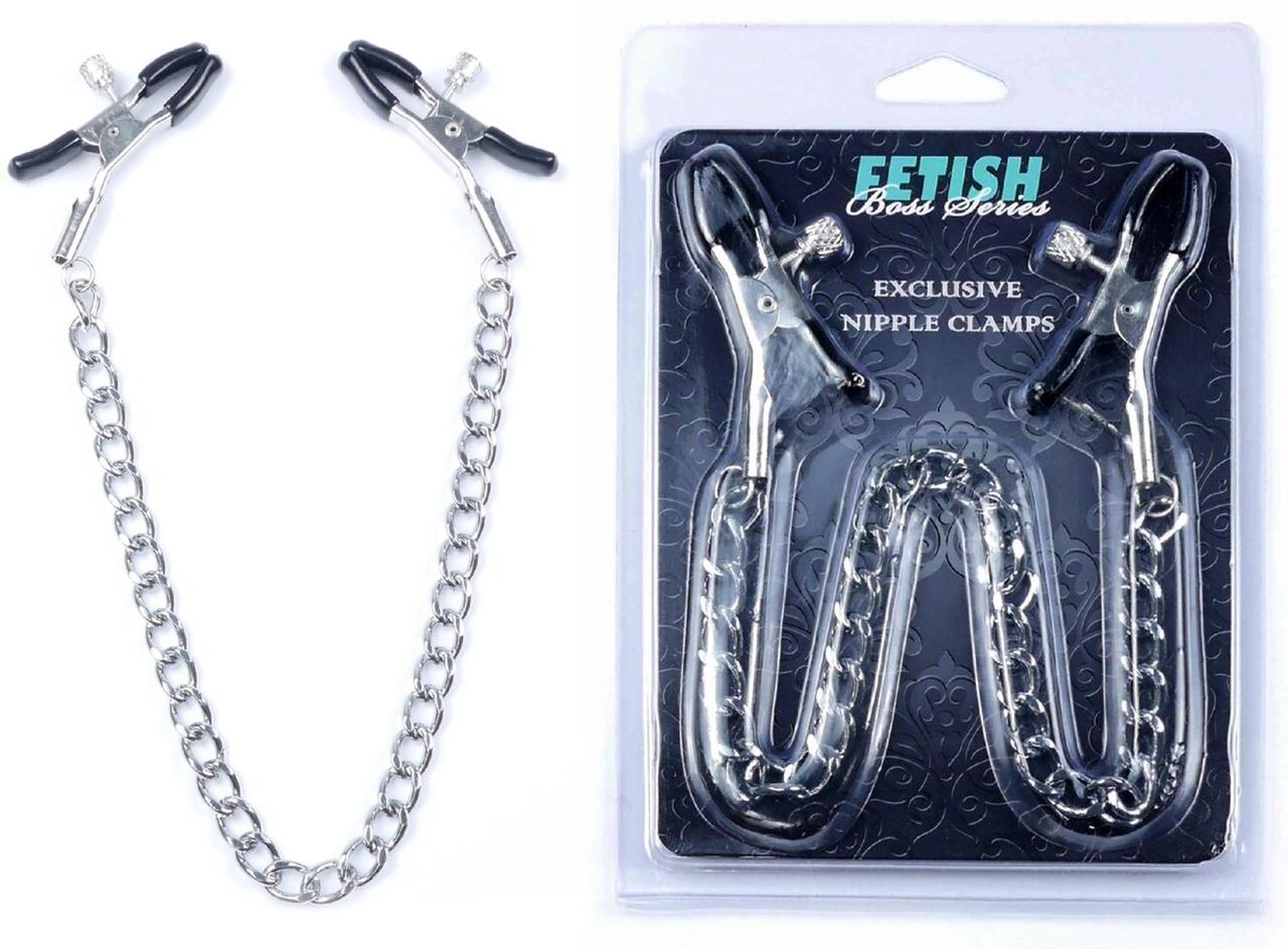 Соки Fitty Boss Series - № 7 Ексклюзивні затискачі для сосків, BS6100015