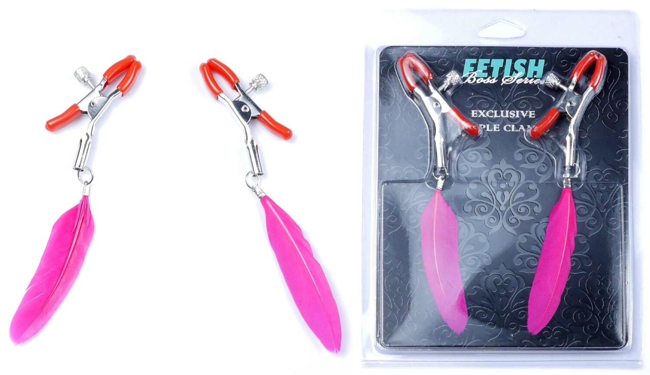 Соки Fitty Boss Series - № 13 Ексклюзивні затискачі для сосків, BS6100021