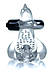 Ерективне кільце Viber Boss - Дельфін Vibro Cockring Clear, BS6700050, фото 7