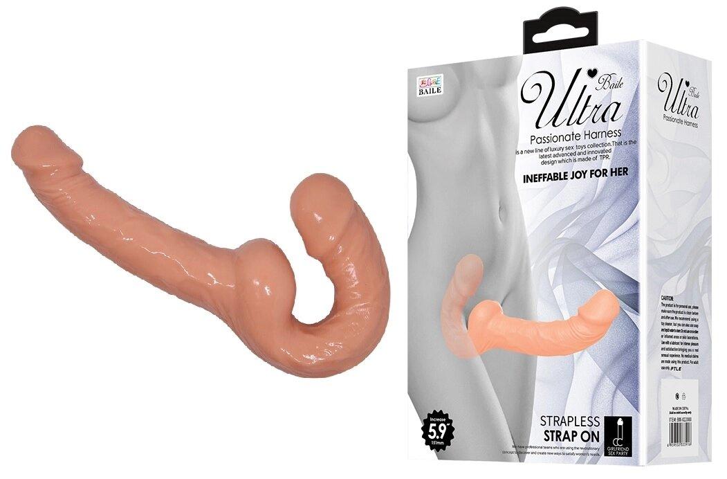 Страпон безремневой BAILE - STRAPLESS Strap On, BW-022080