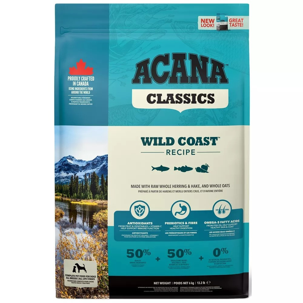 Acana Wild Coast Recipe (29/17) для собак всіх порід і вікових груп 9.7 кг