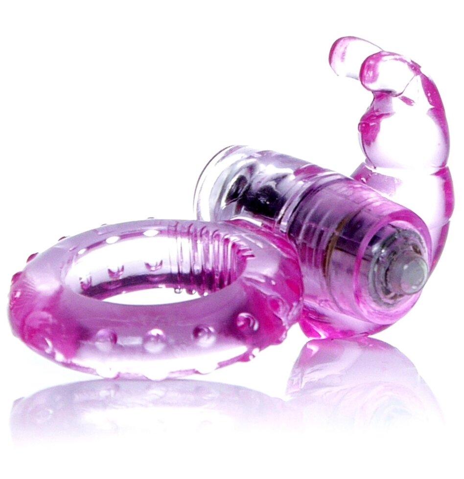 Ерективне кільце Vibro Boss Rabbit Cock Cock Ring Pink, BS6700047