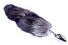 Анальний штекер (розмір S) з хвостом серії Boss - Fox Tail Black XXL, BS6400097, фото 5