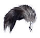 Анальний штекер (розмір S) з хвостом серії Boss - Fox Tail Black XXL, BS6400097, фото 8
