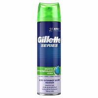 Гель для бритья Gillette Series Sensitive Skin Для чувствительной кожи 200 мл (3014260214692) - Вища Якість та