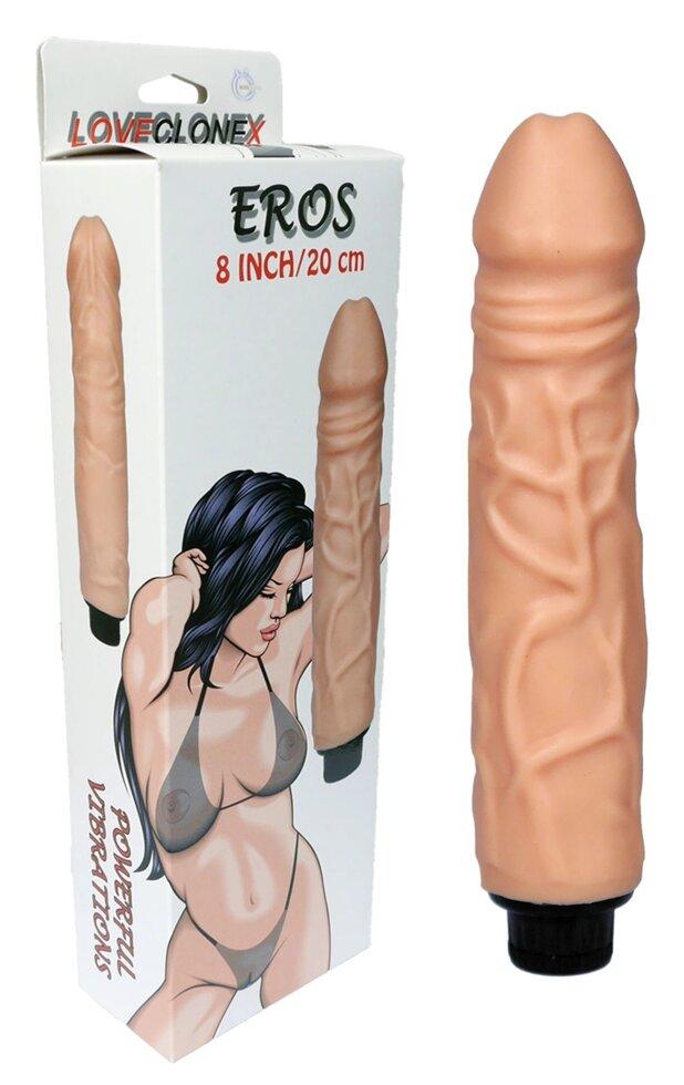 Вібратор серії Boss - Eros loveclonex 8 ", (довжина 23,5 см, діаметр 4 см), BS2100018, фото 1