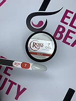 Гель для нарощування нігтів UV гель від Roks 30г 01, фото 4