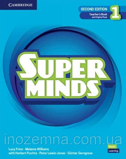 Super Minds 2nd Edition 1 Teacher's Book with Digital Pack (Книга для вчителя з кодом доступу)