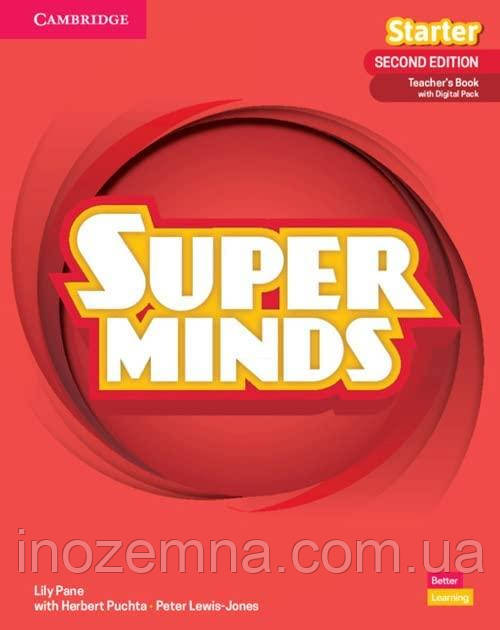 Super Minds 2nd Edition Starter Teacher's Book with Digital Pack (Книга для вчителя з кодом доступу)