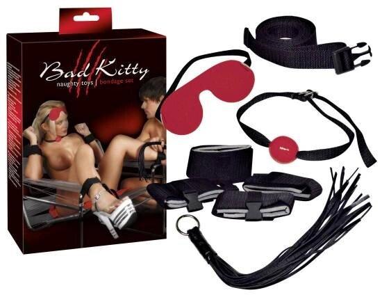 Набір поганих кошенят наручників Legins knut Red Mask gag