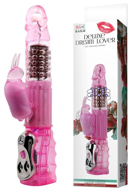 Вібратор із стимулятором Clitoris та функцією обертання Бейла - Deluxe Dream Lover, BW -020032