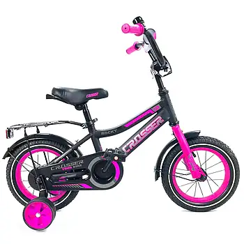 Дитячий велосипед Crosser Rocky 12" Рожевий